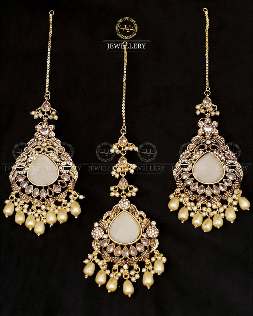 Designer Big size Earrings Tika E-304