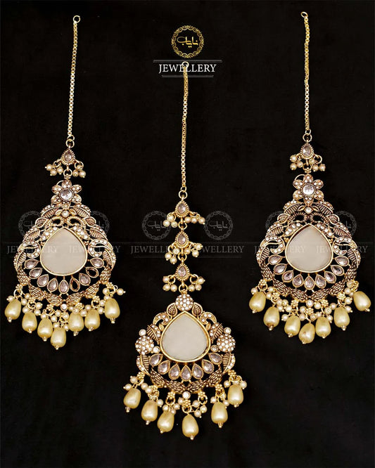 Designer Big size Earrings Tika E-304